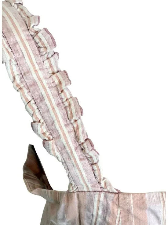 Alexis Brandy Dress Pink Striped Cotton - Size L - Picture 8 of 8